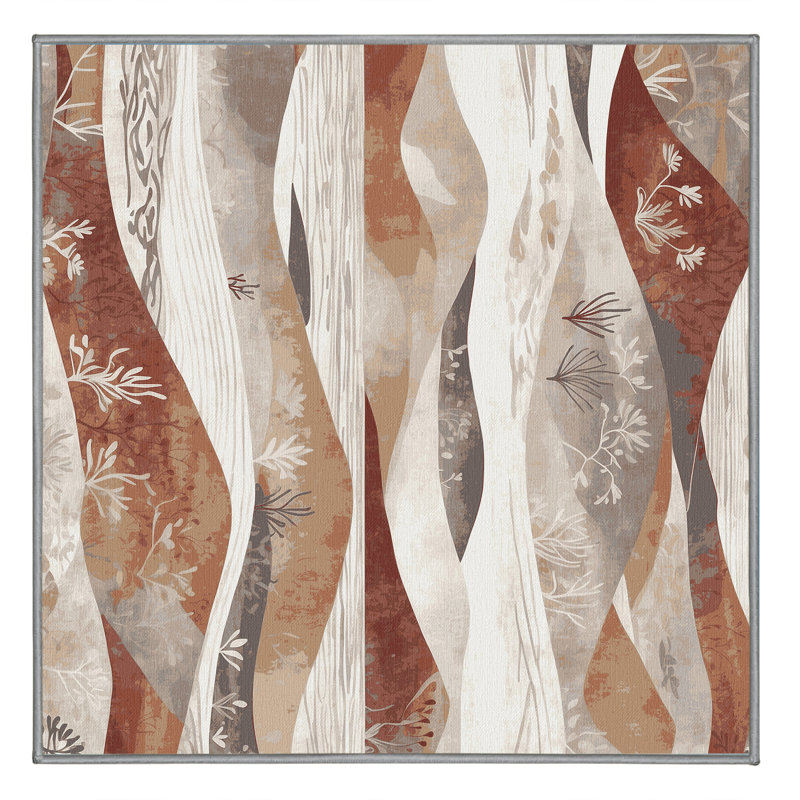 Sunset Flow Rug, Square 7'