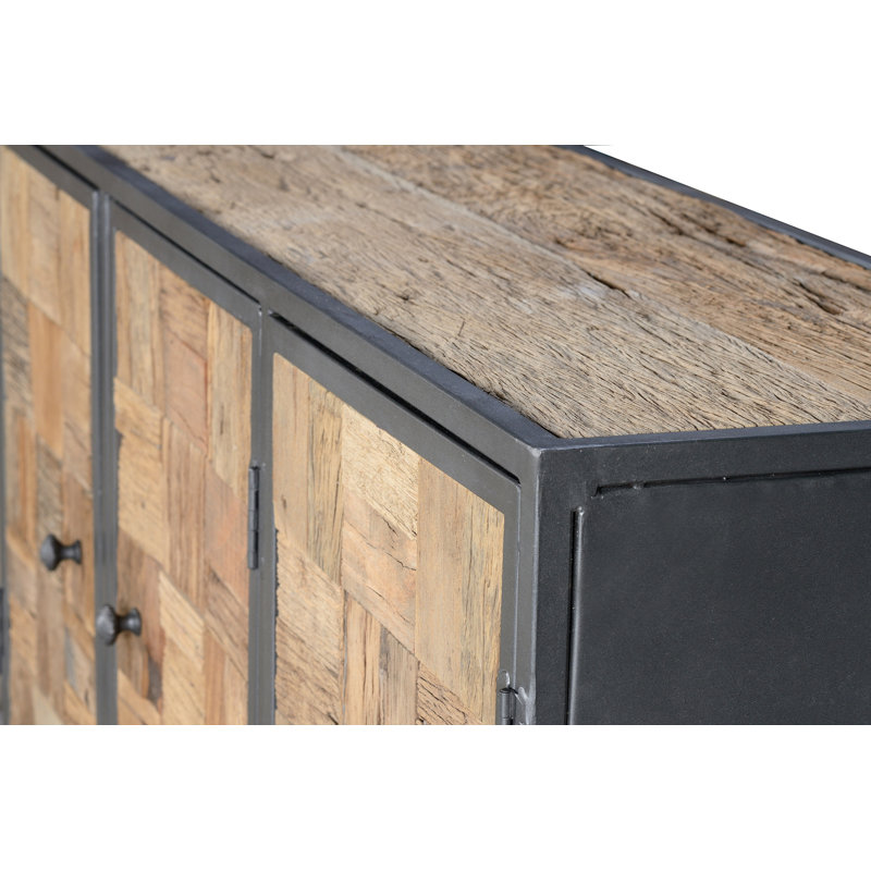 Boddie 130cm Solid Wood Sideboard