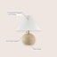 Inaki Resin Table Lamp-1656023253-1656023254