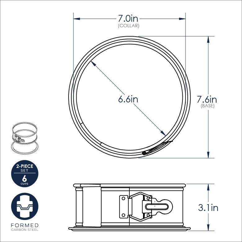 Nordic Ware Pro Form Non-Stick Round Leak Proof Springform Pan