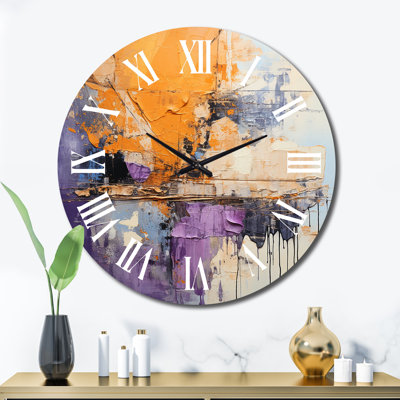 Horloge murale Collage Impressions