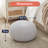 100% Cotton Hand Knitted Pouf Ottoman-1579256784