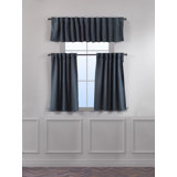 Decorative Kitchen Curtain And Valance,Caffe Curtains And Valance Set, Kitchen Curtains