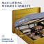 Lit plateforme tapissier avec rangement Bradenburg-2034800993-2036439955