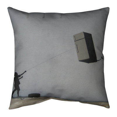 Fridge Kite Pillow Cover