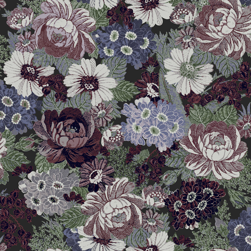 Papier peint floral Faded Glamour