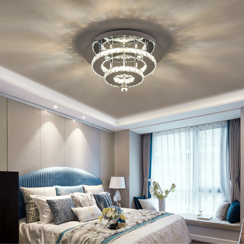 Semi Flush Mount, Gold