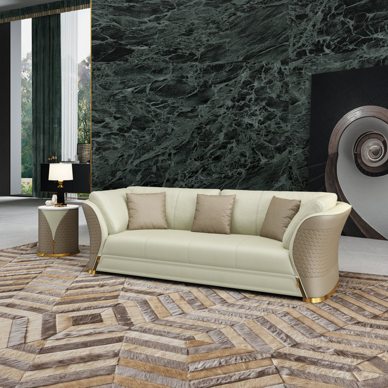 Sofa, 32.5" H x 85.5" W x 39.5" D