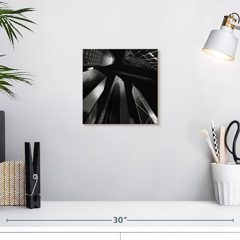 Lilie Towering Skyscrapers I, 10" H x 10" W