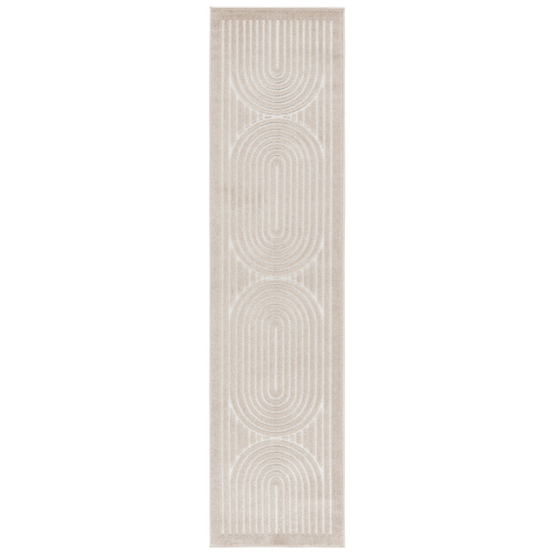 Mehikdip Stella Performance Striped Rug, Runner 2" x 8"