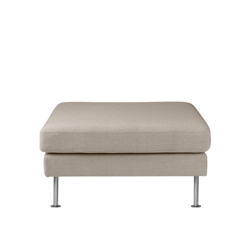 Firhoj Square Ottoman, Beige