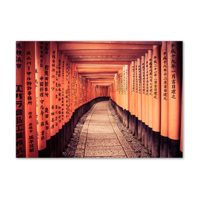 Kyoto Gates - Wrapped Canvas Print