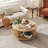 31.5" Modern Round Coffee Table With Storage-1710853468