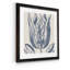 Indigo floral sur lin VI - reproduction encadrée de qualité supérieure - prêt à être accroché - impression encadrée sur papier-1607622982-1607623001-1607652894