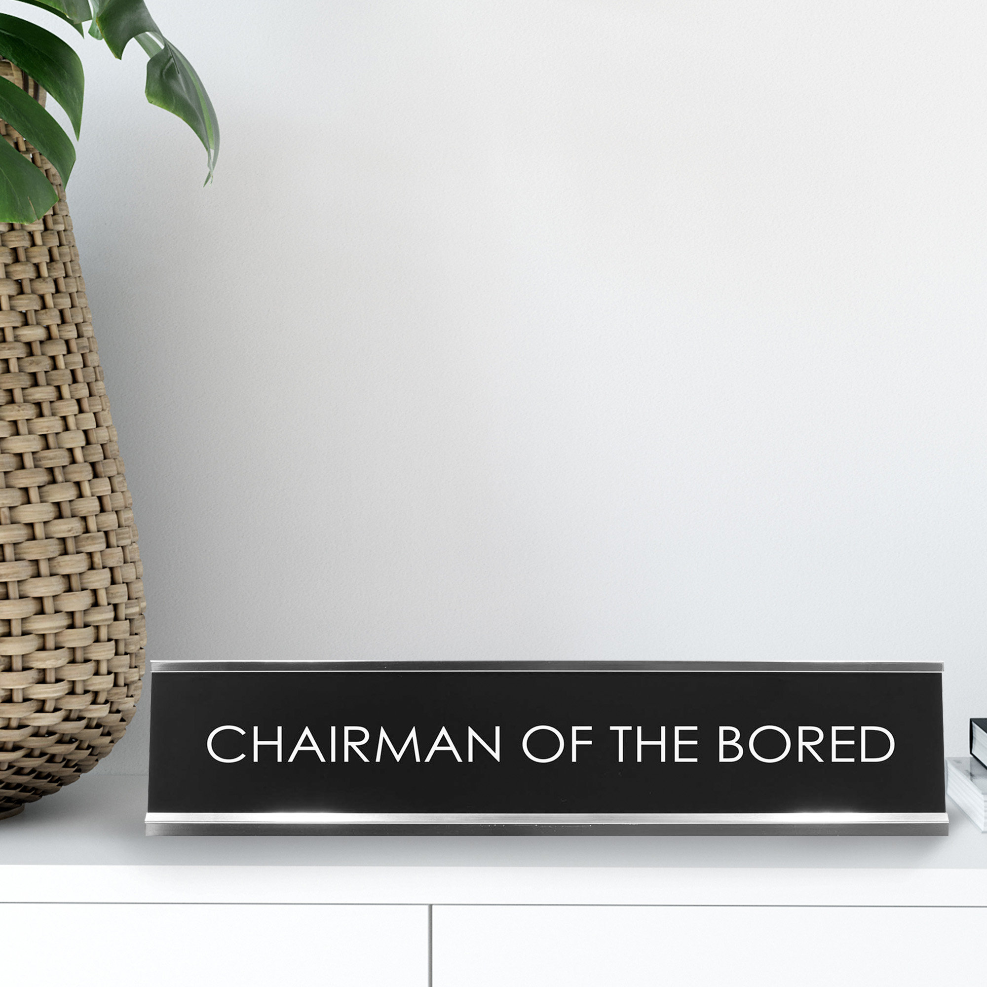 Designs ByLITA Chairman Of The Bored Novelty Desk Sign - Wayfair Canada