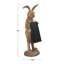 Figurine tableau noir de lapin contenant du travail Parma