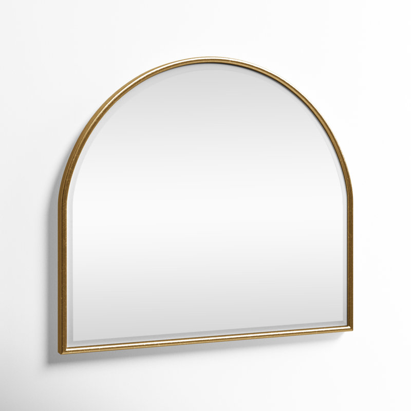 Bellport Arch Mirror, Gold