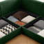 Khalil L-Shaped Chenille Sectional Sofa with Ottoman & Hidden Storage-1895414044-1888716073