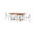 Anautica Oval 6 - Person 59" Long Dining Set-562873302