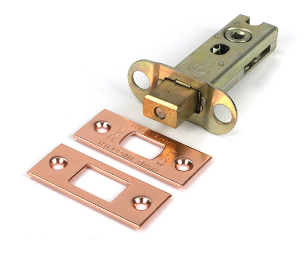 Heavy Duty Tubular Deadbolt, Polished Bronze