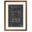 «Barware Blueprint I» par Paul Cezanne - reproduction d'art encadrée-1686474090-1687301481-1687301521