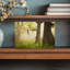 Peacock In Misty Forest Ethereal Peaceful Serene Bird Forest Nature Wall Art Print by Dan Mirica - Print-1066815963