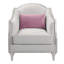 Chaise Kasa avec coussin