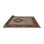 Tapis traditionnel brun / gris Deshmuk-2075194584