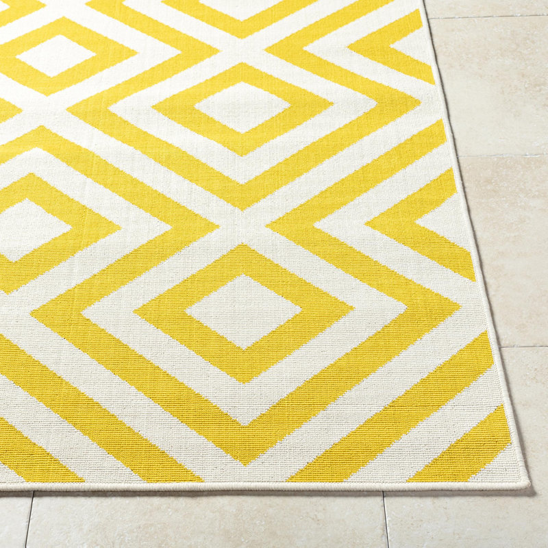 Tapis intérieur / extérieur Haroutium, Carré 5 pi 3 po