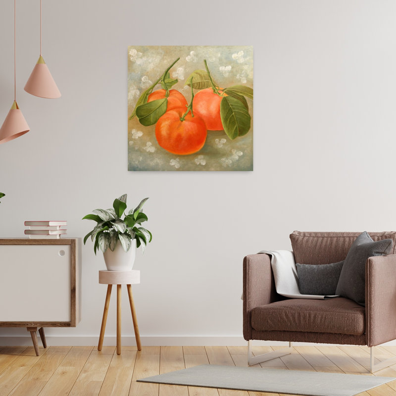 Vibrant Orange Still Life by Angeles M. Pomata - Wrapped Canvas Print, 60.96 cm H x 60.96 cm W