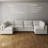 Somerdale Cloud Armless Sectional Sofa-1833369650