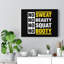 No Sweat - Wrapped Canvas Print-853447774