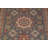Gray Geometric Kazak Oriental Area Rug