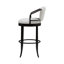 Tabouret de bar pivotant en similicuir Otis-645595244-645595245
