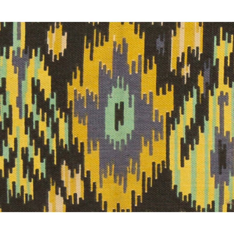 Flatweave Wool Ikat Area Rug in Multi