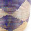 Senegalese Basket: Oversize Hamper We Graphic Print - Navy/white