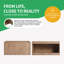 Base de meuble-lavabo simple 36 po