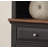 Left Pier Cabinet With Heirloom Black Finish, No Assembly Required, Perfect For Traditional And Modern Decor