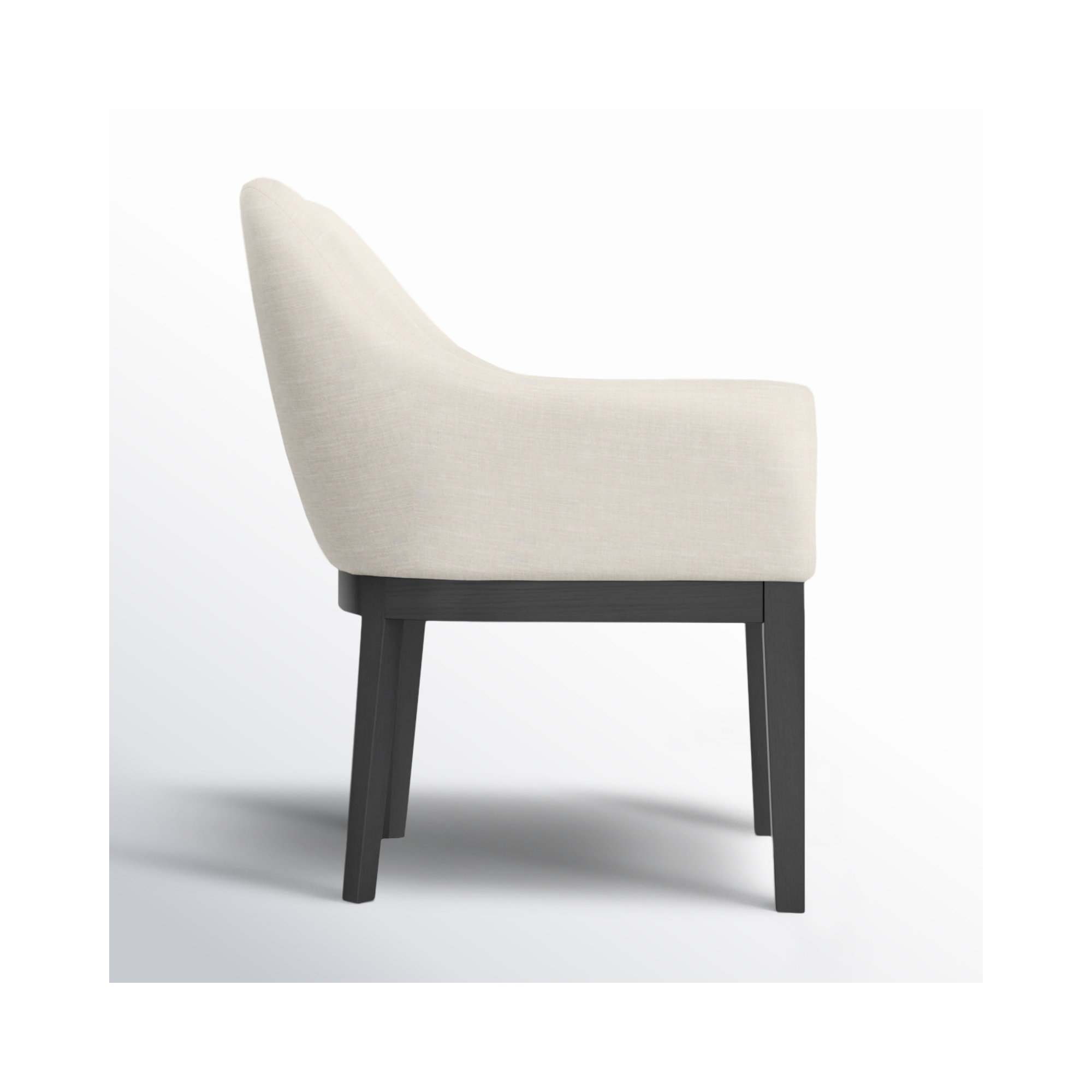 Fairmont Upholstered Back Armchair in Cream