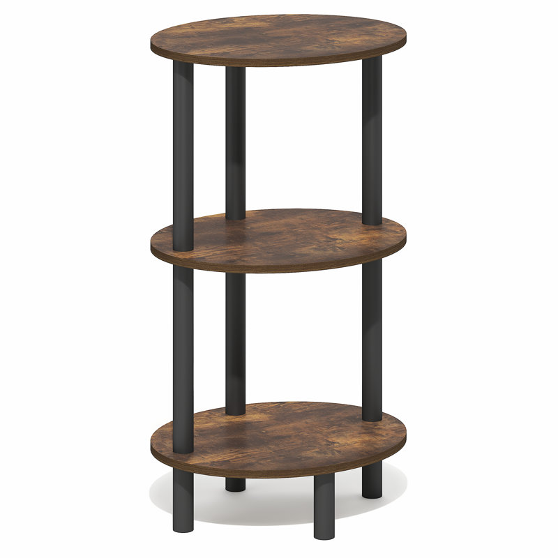 Bhuvan End Table, Amber Pine