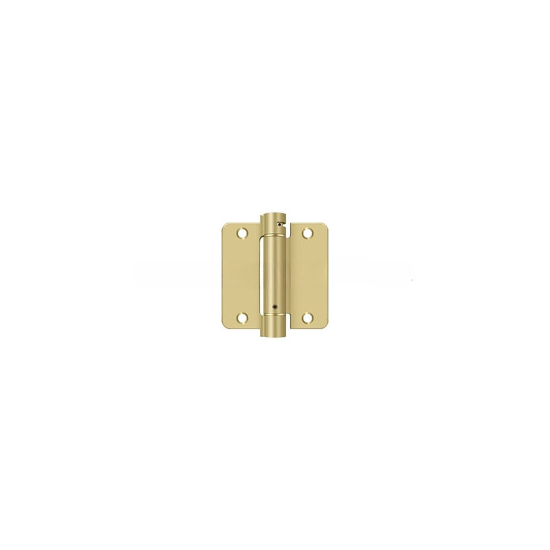 Steel Hinge, Polished Brass / Brushed Brass