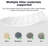 Self Cleaning Cat Litter Box, App Control, Safety Protection, Automatic Smart Robot Litter Box For Multiple Cats, With Garbage Bags&Plastic Air Filter, Black& White-1726576458
