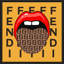 Tip of My Fendi Tongue (Square) par Jodi - impression-537795439-537795424
