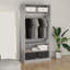 Krijn 0 Door Manufactured Wood Wardrobe-1940599058