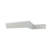 EnduraGlow Armain Crown Moulding, Backlit LED Compatible, 3 1/8"H x 6"P x 94 1/2"L, Primed Urethane