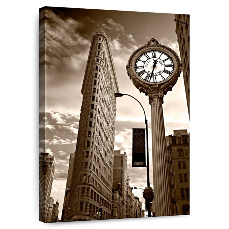 Aime Flatiron Building In New York, 24" H x 16" W