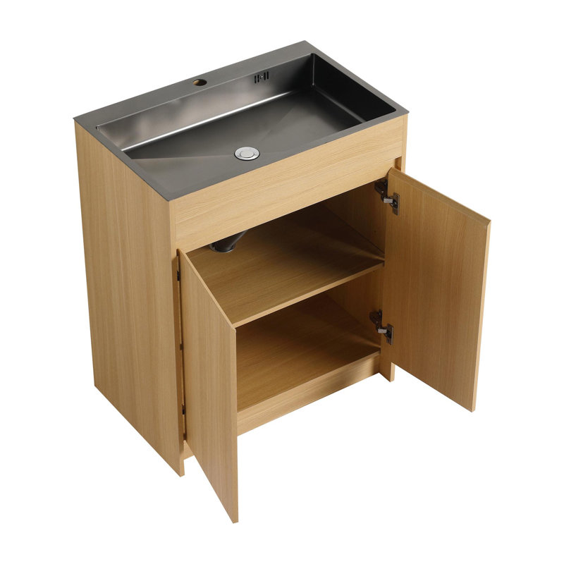 Modern Wall-Mounted Bathroom Vanity