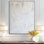 «Soft Plaster Paint Layers II», art mural encadré blanc propre