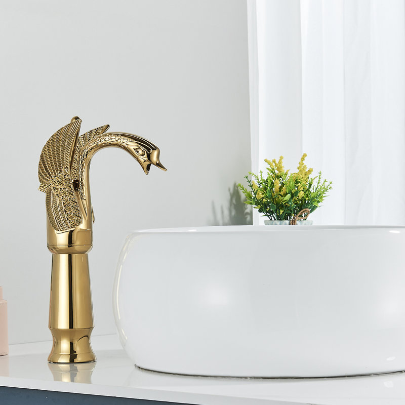 Robinet de salle de bain à un trou