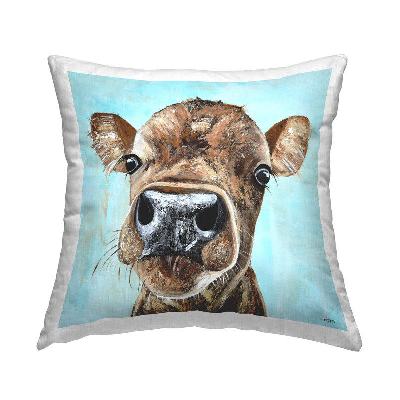 Polyester Throw Square Pillow Cover & Insert